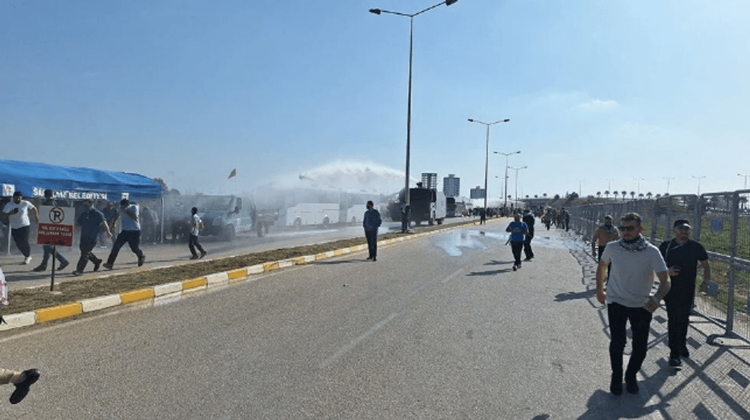 Турция, Адана, протест, авиабаза США