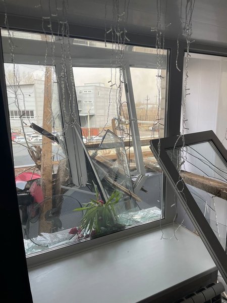 ураган в Сибіру, ураган в Красноярську, наслідки урагану, сильний вітер