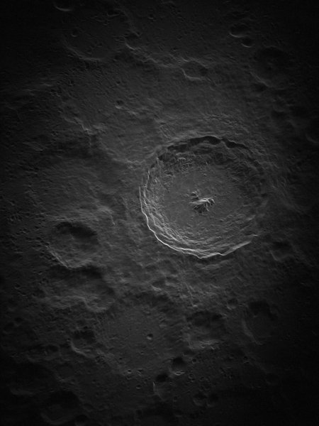 Moon, Tycho crater