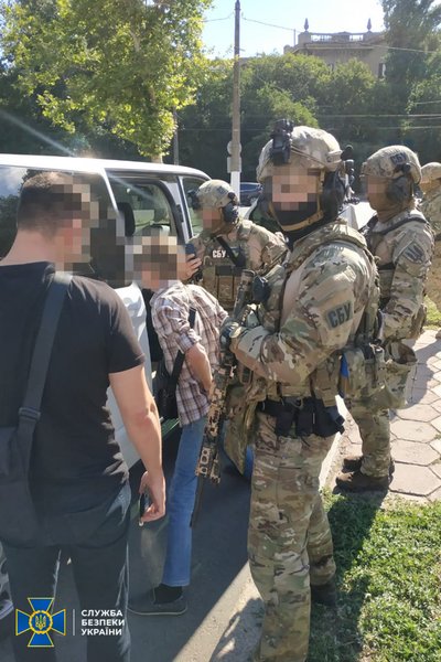 СБУ задержание агенты ФСБ оккупанты разведка сбор информации
