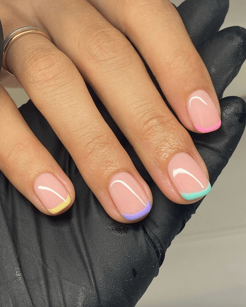 Радужные кончики