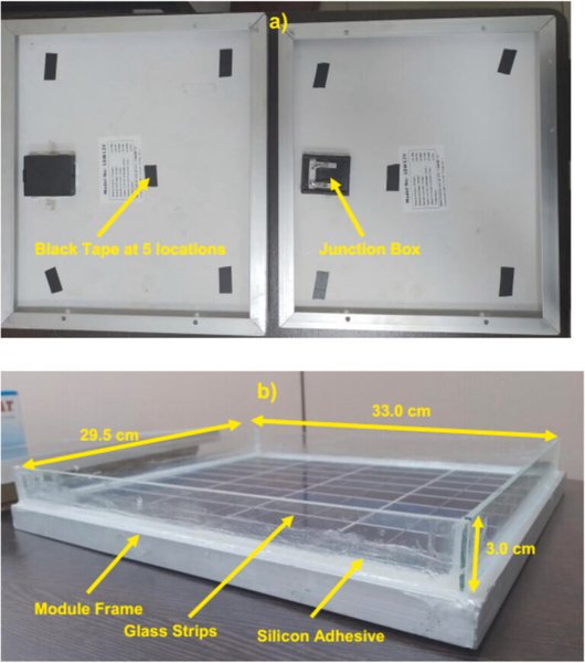 Сонячна панель охолоджується за допомогою морської води