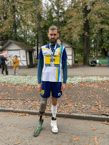 Сергій Лукащук відвідує ветеранські змагання