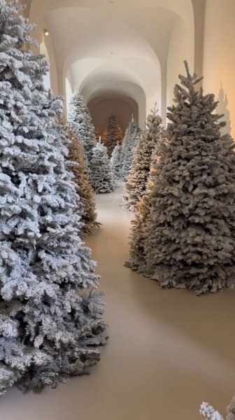 Коледна гора в къщата на Ким Кардашиян Коледа, Ким Кардашиян