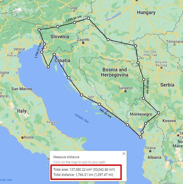 югославия, Большая часть бывшей Югославии: Словения, Хорватия, Босния и Герцеговина, Черногория.