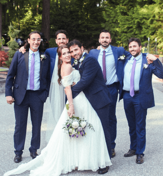 Аїда Ніколайчук з чоловіком