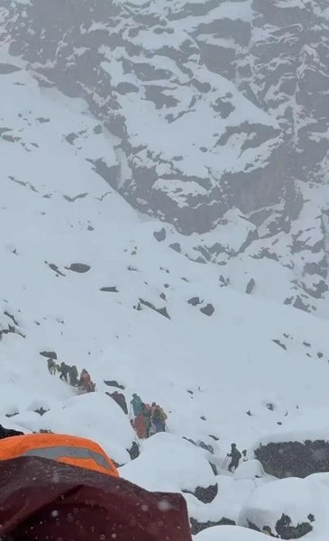 туристы на эвересте