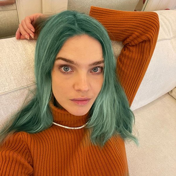 Наталья Водянова, цвет волос, Instagram