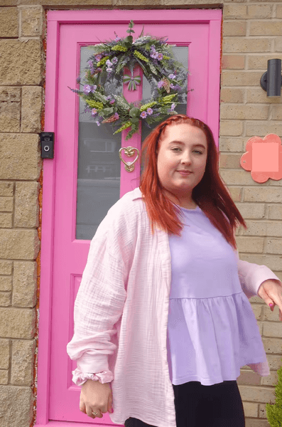 рожевий будинок