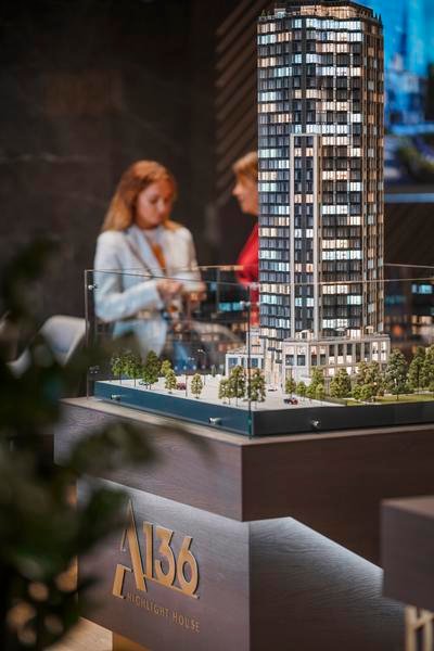 фото, макет ЖК А136