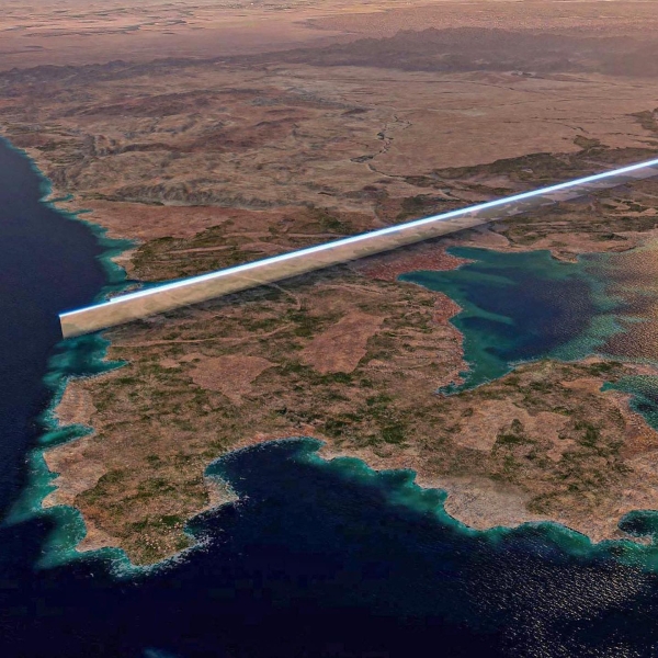 лінія The Line саудівська аравія 5 лінія The Line саудівська Аравія