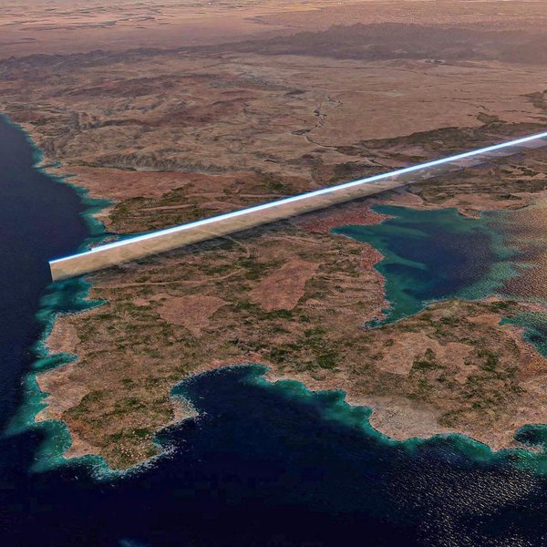 линия The Line саудовская аравия