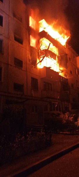 Пожар в Шебекино