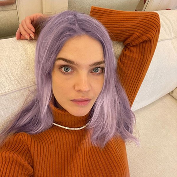 Наталья Водянова, цвет волос, Instagram