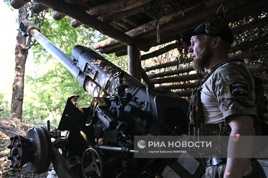 гаубица Д-30 чеченцы