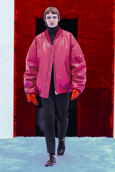 Мужской м одный бомбер осень-зима 2021-22