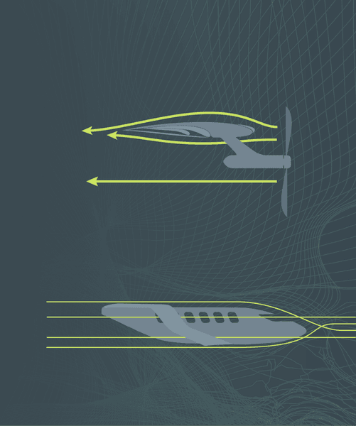 крылья, чертеж, самолет