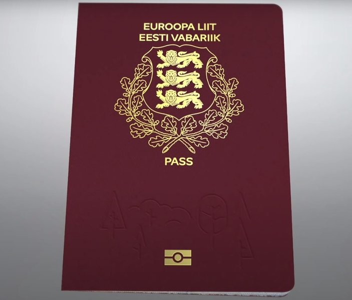 Эстония, паспорт, дизайн, ID-карточка, звери