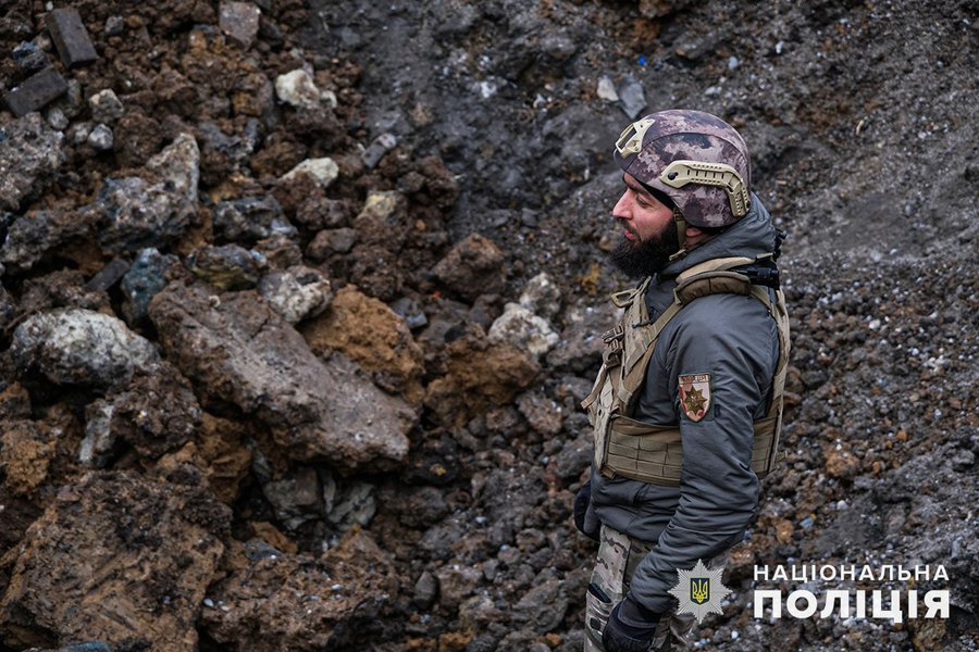 Последствия обстрела Селидово