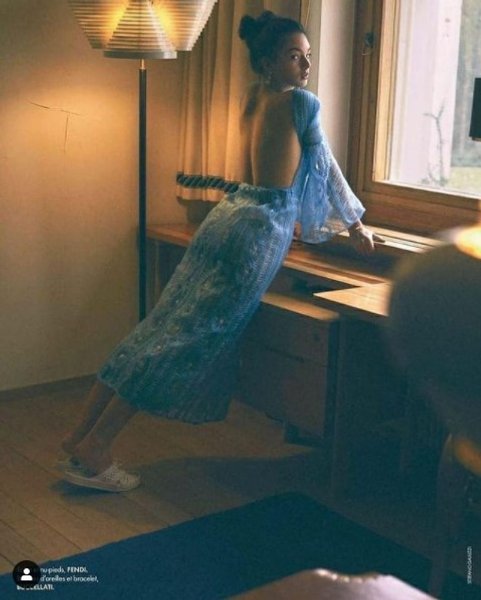 Дева Кассель, фотосессия, Elle