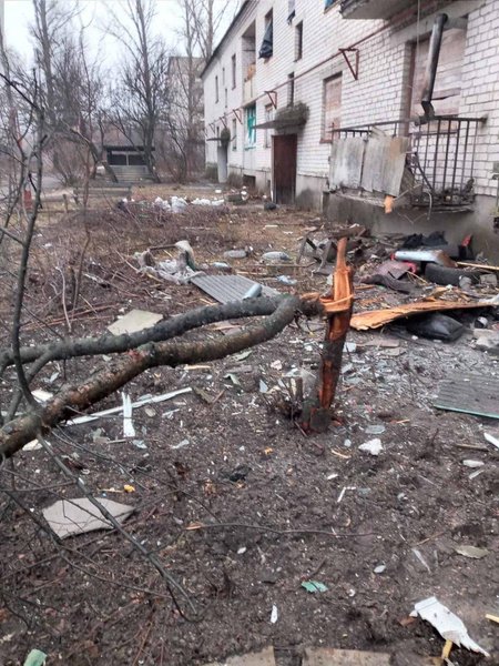 обстрелы Луганской области