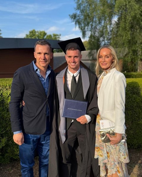 Андрей Шевченко Кристиан Шевченко Кристин Пазик