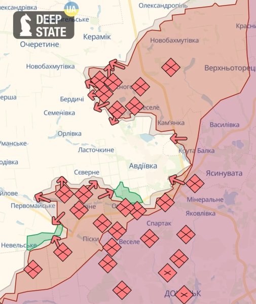 Авдіївка Ситуація навколо Авдіївки