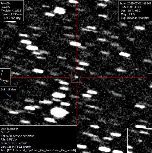 міжзоряний об'єкт 3I/ATLAS міжзоряний об'єкт 3I/ATLAS