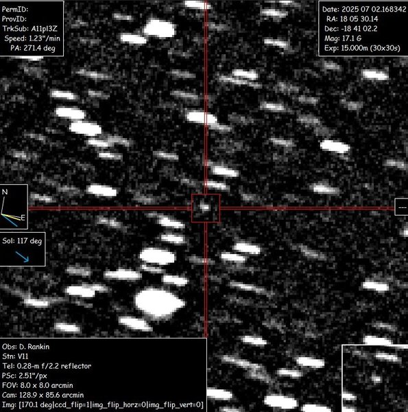 межзвездный объект 3I/ATLAS