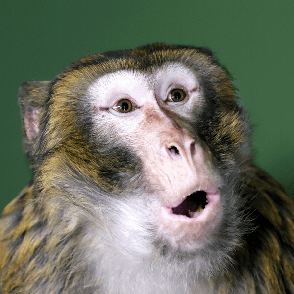 Мавпа у Київському зоопарку