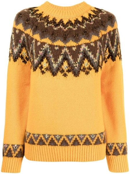 модный свитер, свитер фэйр айл, модные тренды, свитер 2022