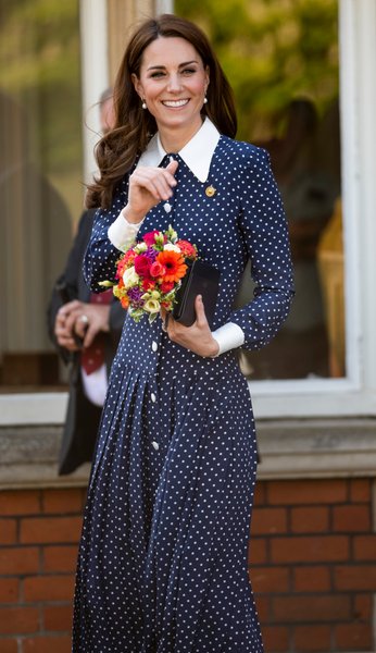 Кейт Мидллтон, платье, Alessandra Rich