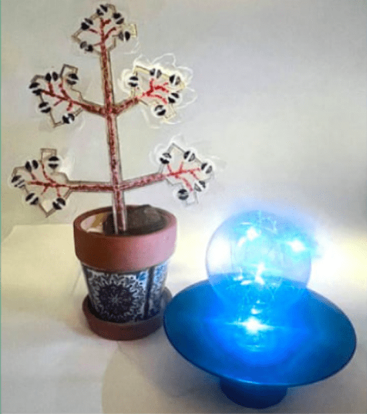 штучна-рослина-для-генерації-енергії Рослина для генерації електроенергії та очищення повітря