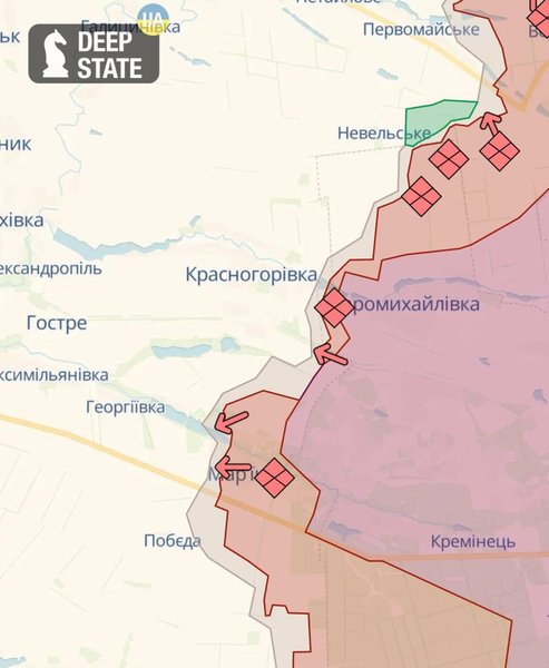 Марьинка, Победа, Новомихайловка