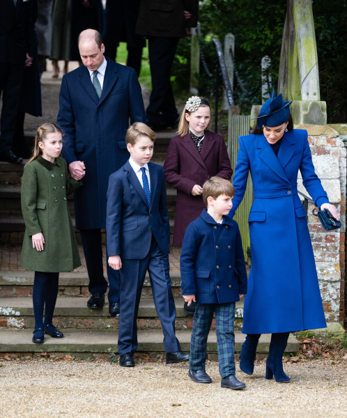 Кейт Міддлтон та принц Вільям із дітьми