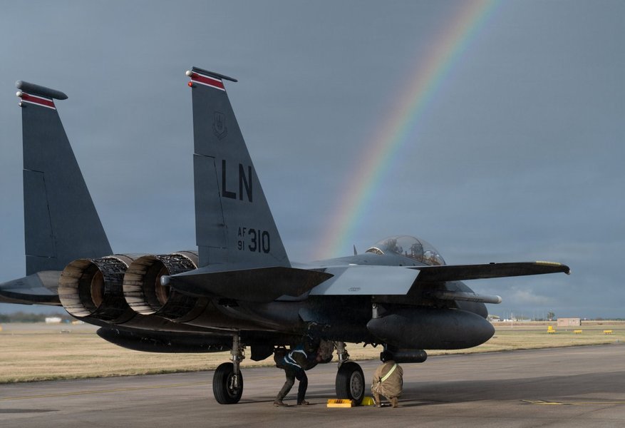 Война в Иране — F-15 48 авиаотряда армии США 3 апреля