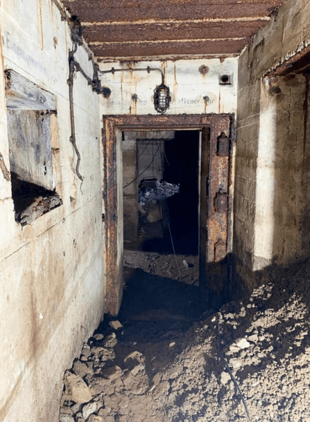 Раскопки бункера