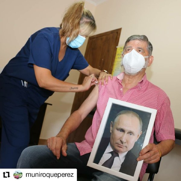 Владимир Путин, портрет, Хуан Карлос Гаспарини, мэр