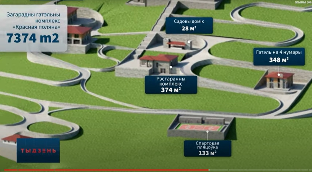 будинки на території маєтку Красная Поляна Лукашенко та РФ, Сочі Лукашенко, Лукашенко резиденція, Лукашенко Красная Поляна