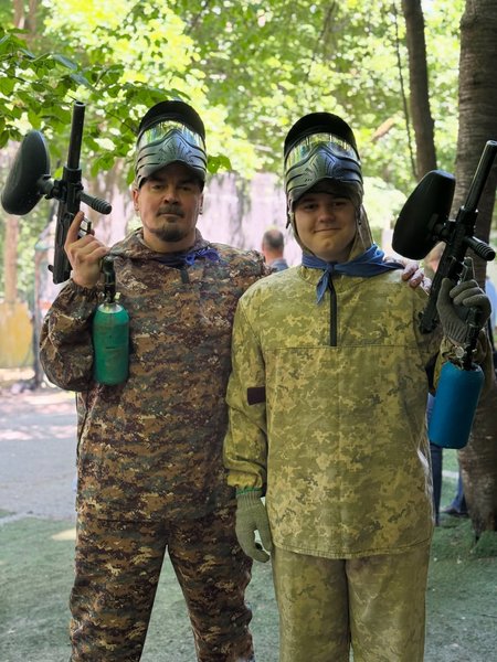 Фагот и его сын Никита Олег Михайлюта