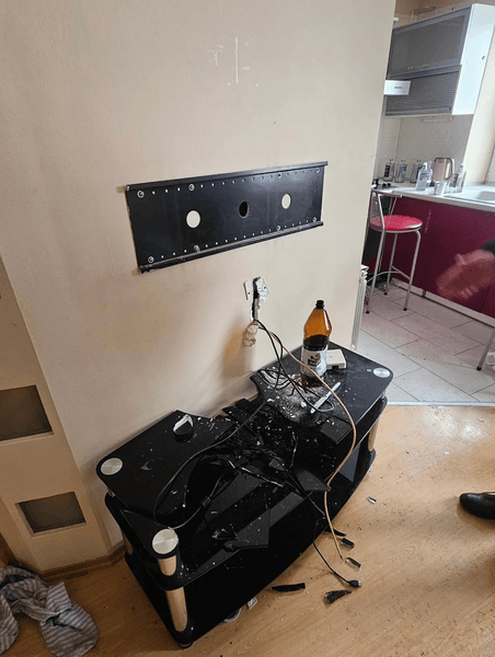 розгром квартири в Києві