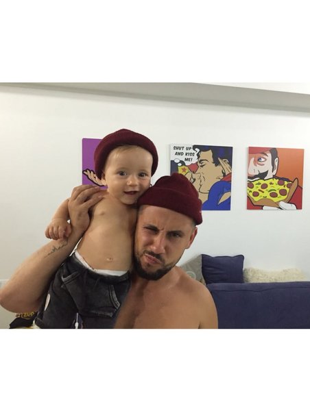 Сын Даниил и Монатик