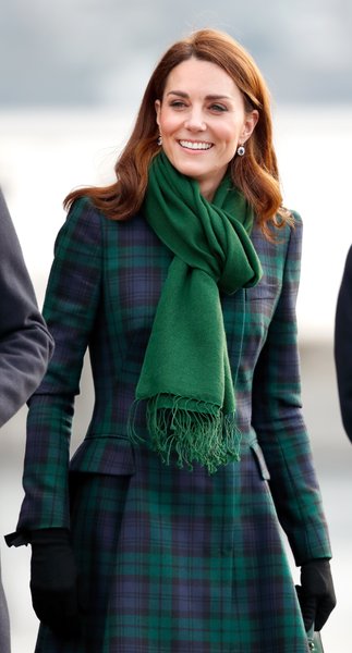 Кейт Миддлтон, Alexander McQueen, пальто