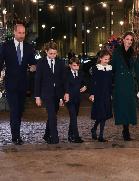 Кейт Міддлтон та принц Вільям з дітьми