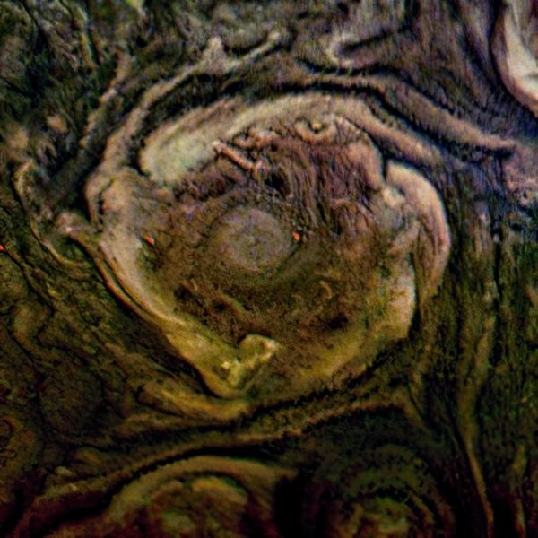 Північний полюс, Юпітер, ураган, фото