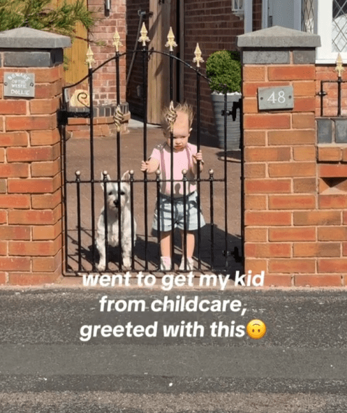 Жінка приїхала за донькою до бабусі Жінка приїхала за донькою до бабусі і була здивована її зовнішнім виглядом