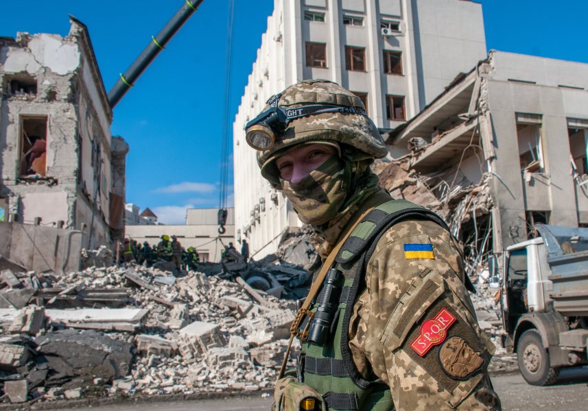 Украинские города после обстрелов