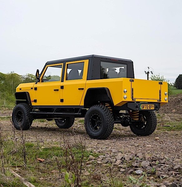 Munro MK_1 Pick-Up, Munro MK_1, британский электромобиль, электрический пикап