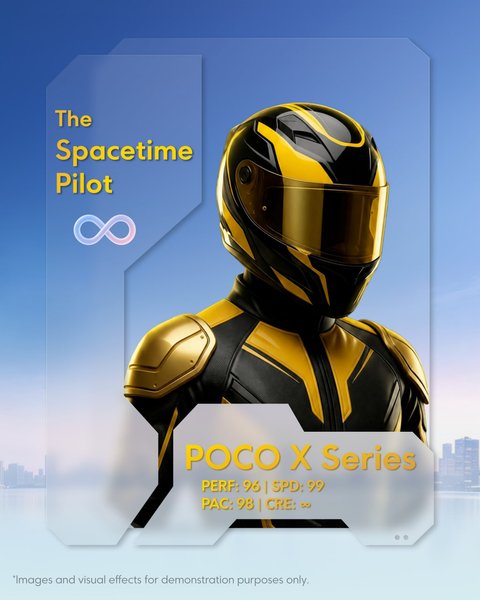 Тизер смартфона Poco X8 5G