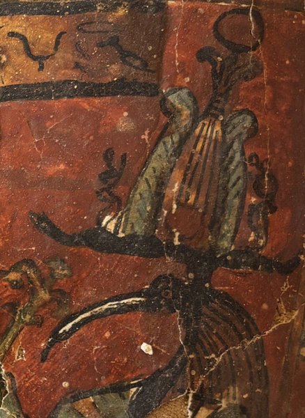 Дизайн гробницы отражал египетские погребальные традиции